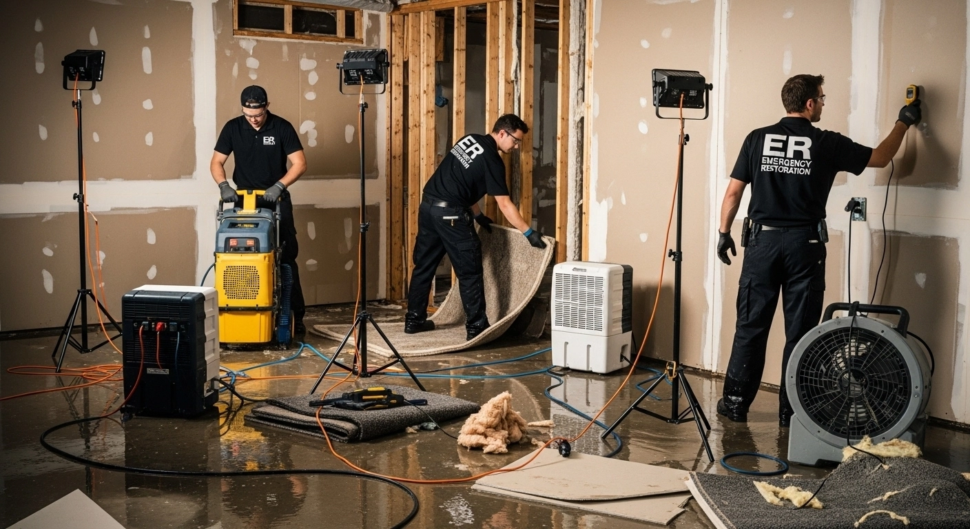 24/7 Water Damage Restoration Services