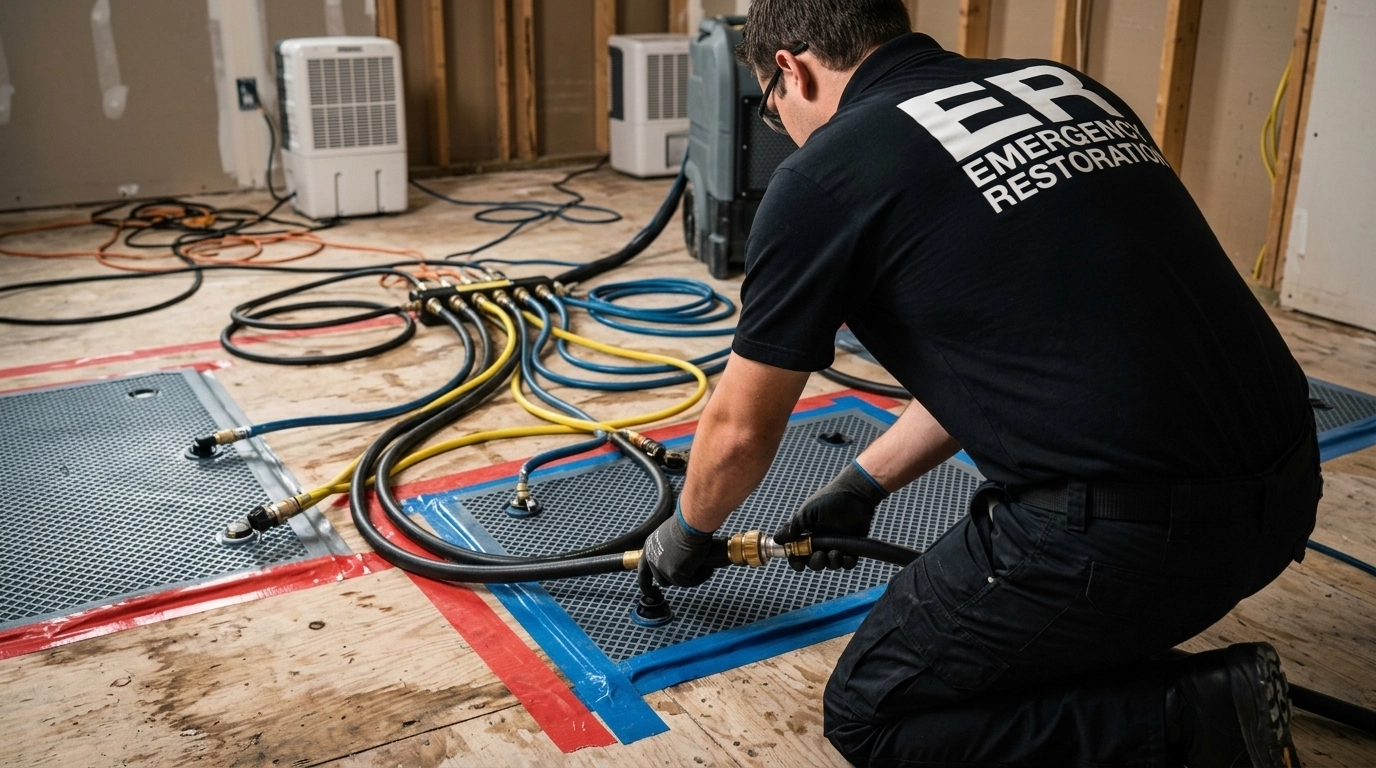 Water Damage Moves Fast - Response